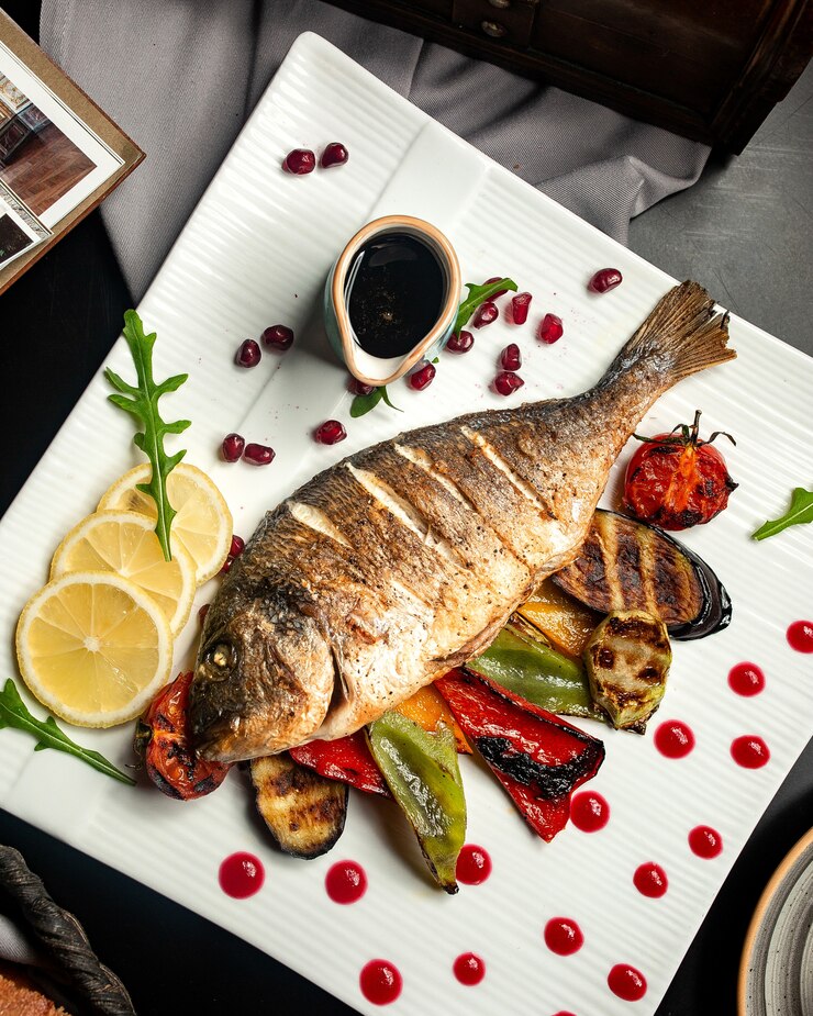 Mediterranean Baked Branzino